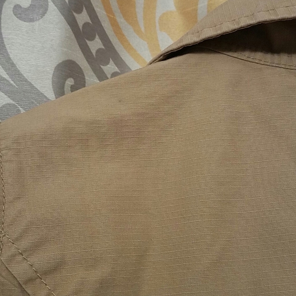 Kakhi Cropped Jacket - Picture 4 of 5